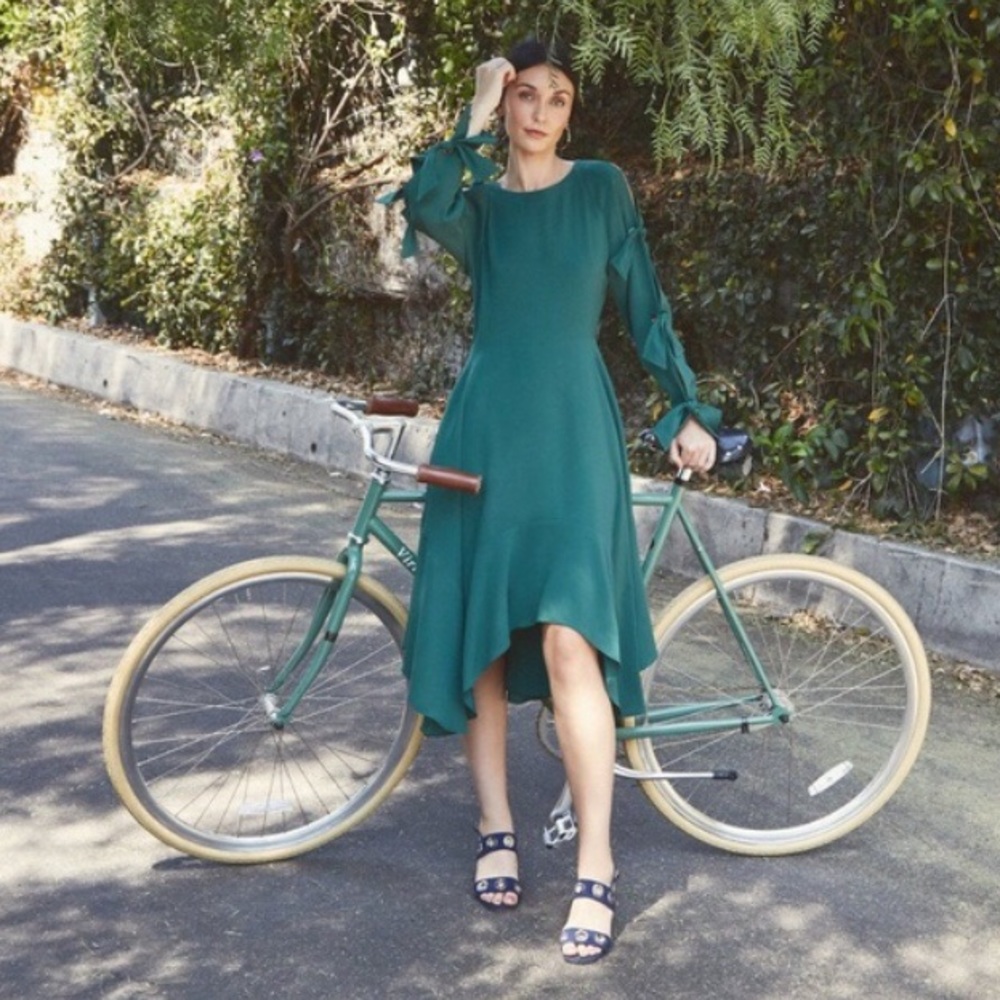 Vibrant Orange Cicley Dress!